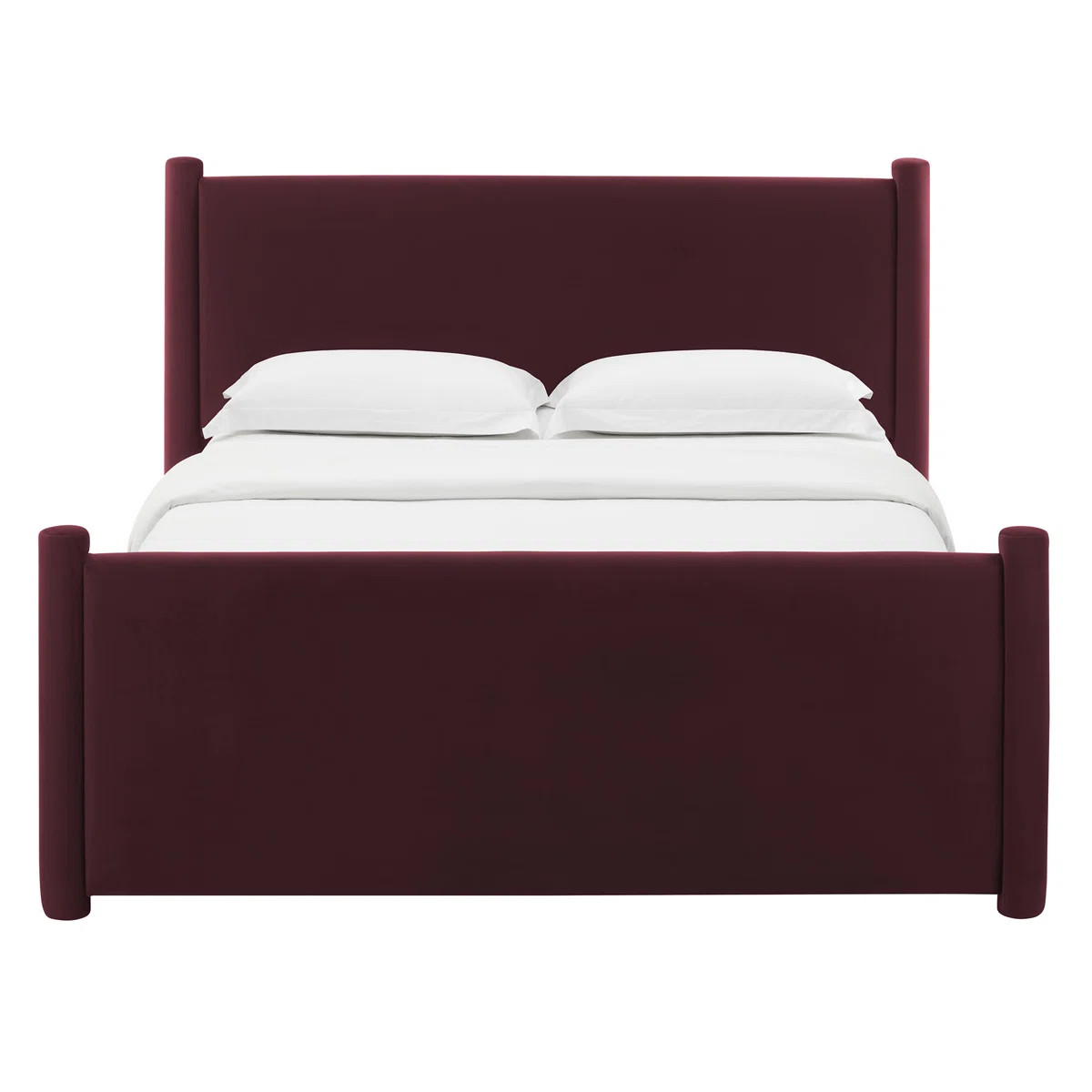 Rael Performance Velvet Platform Bed | Wayfair North America