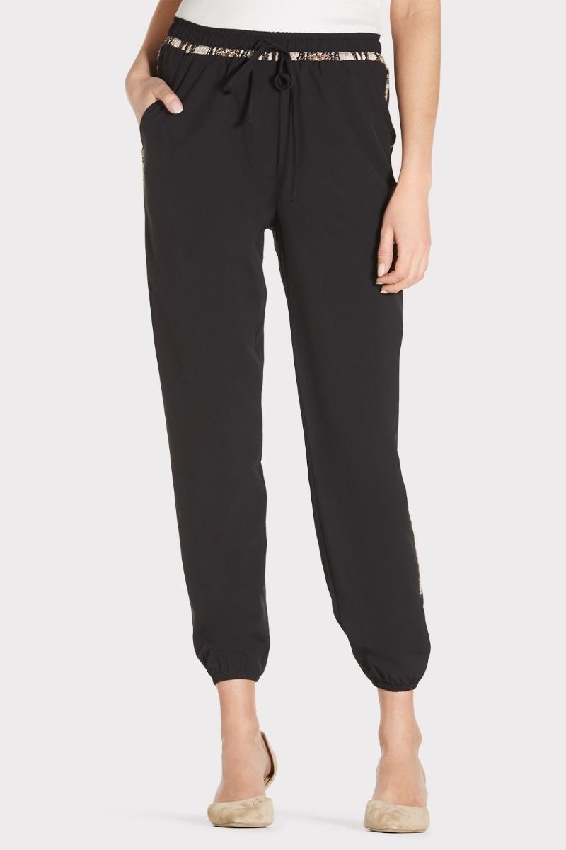 Liza Snake Side Piped Jogger | Evereve