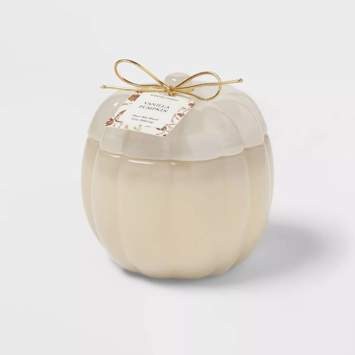 Glass Figural Pumpkin Vanilla Pumpkin - Threshold™ | Target