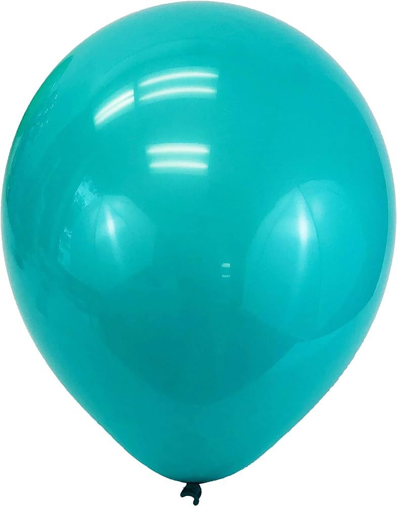 Allgala 100 Count 9 Inch Helium Grade Premium Latex Balloons-Turquoise-BL52112 | Amazon (US)