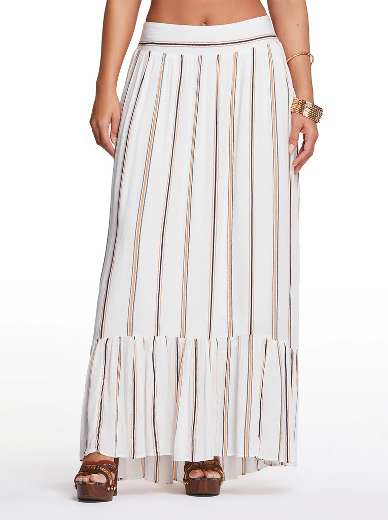Genevieve Skirt in Moxy Stripe | Jessica Simpson E Commerce