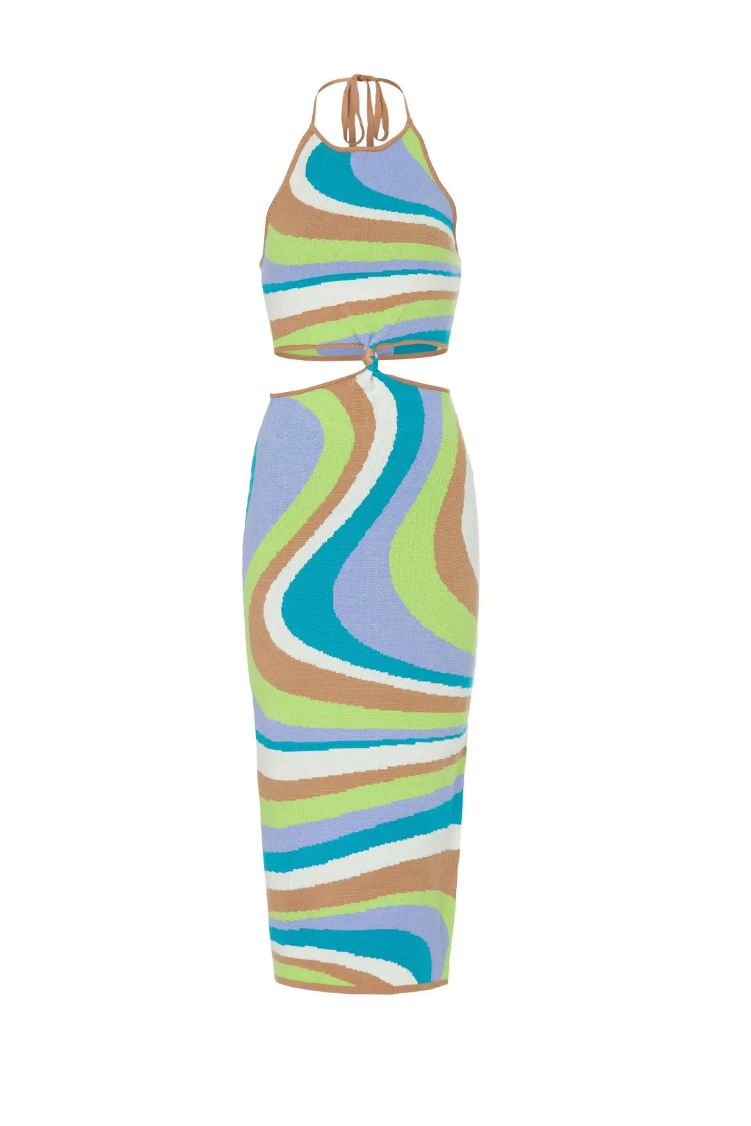 Abstract Knit Dress | Rent the Runway