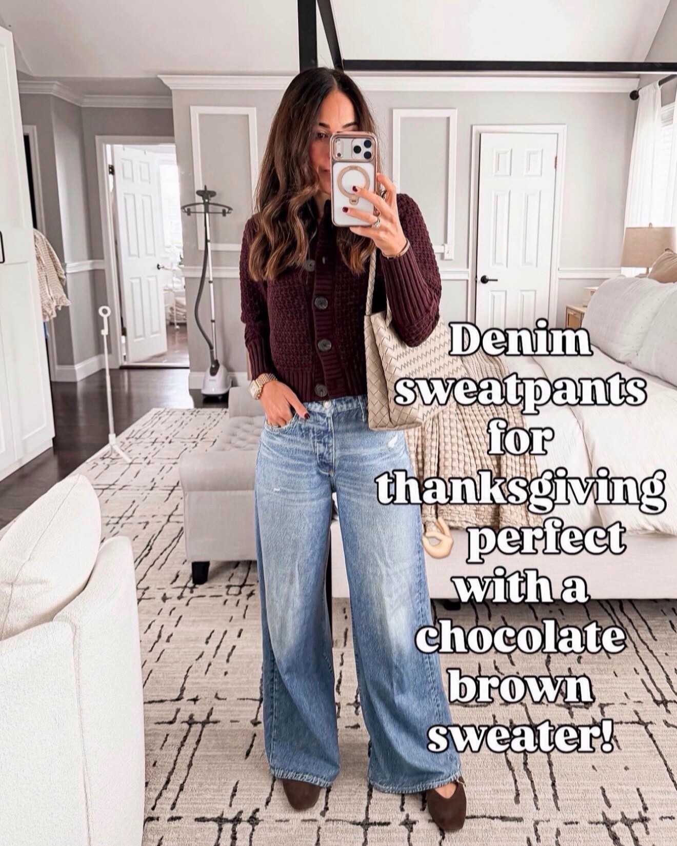 Denim sweatpants for Thanksgiving 👏

#LTKOver40 #LTKHoliday #LTKFindsUnder100