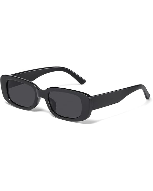 JASPIN Rectangle Sunglasses for Women Men Trendy Y2k Retro 90s Sun Glasses UV400 Protection Cool ... | Amazon (US)