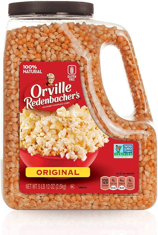 Orville Redenbacher's Gourmet Popcorn Kernels, Original Yellow, 5 lb, 12 oz | Amazon (US)