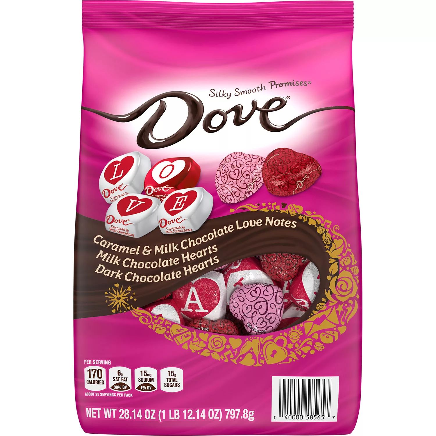 Dove Promises Assorted Milk and Dark Chocolate Candy Valentine's Day Mix Variety Pack (2 lbs. 1 o... | Sam's Club