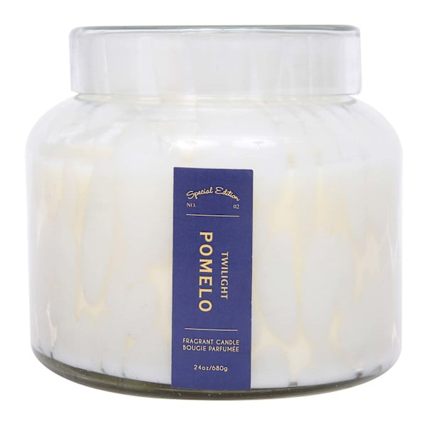 Twilight Pomelo Scented Confetti Glass Jar Candle, 24oz | At Home