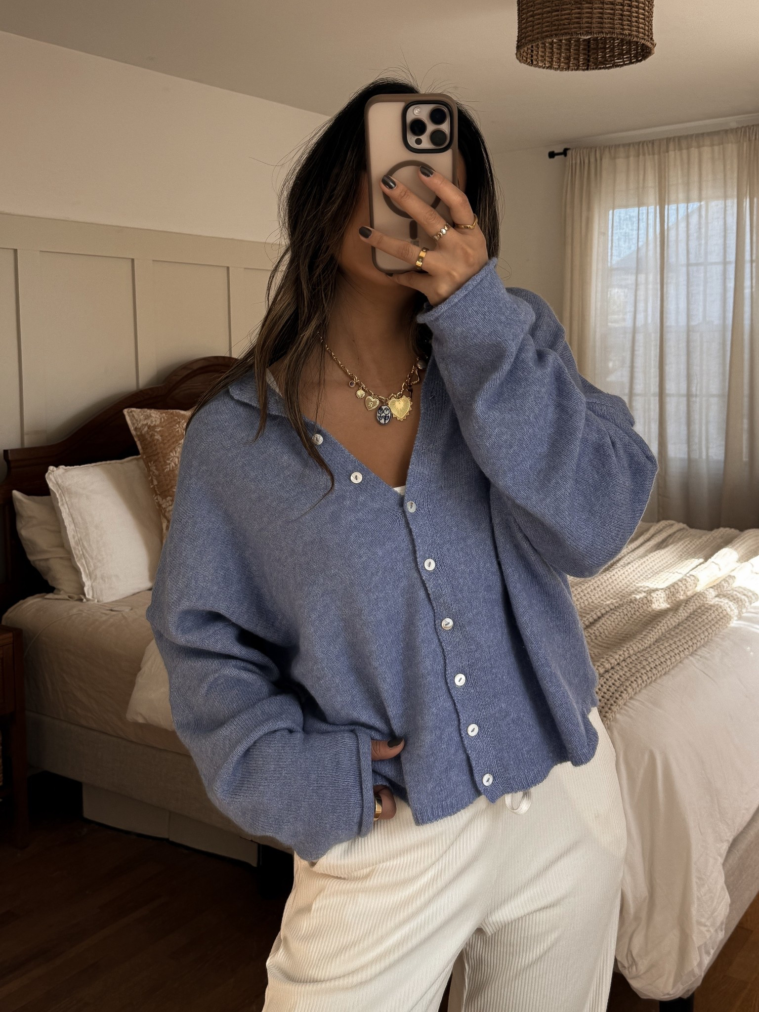 Love this cute powder blue cardigan! Code: JENNIFERSWEET for 12% off today!