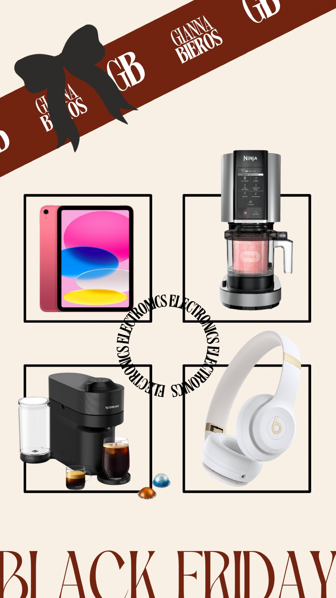 BLACK FRIDAY DEALS - target electronics!

Black Friday sales, best sale online.

#LTKSaleAlert #LTKCyberWeek #LTKHoliday