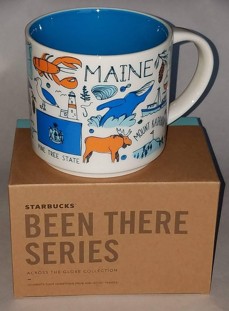 Starbucks Maine Coffee Mug Been There Series Across the Globe Collection | Amazon (US)
