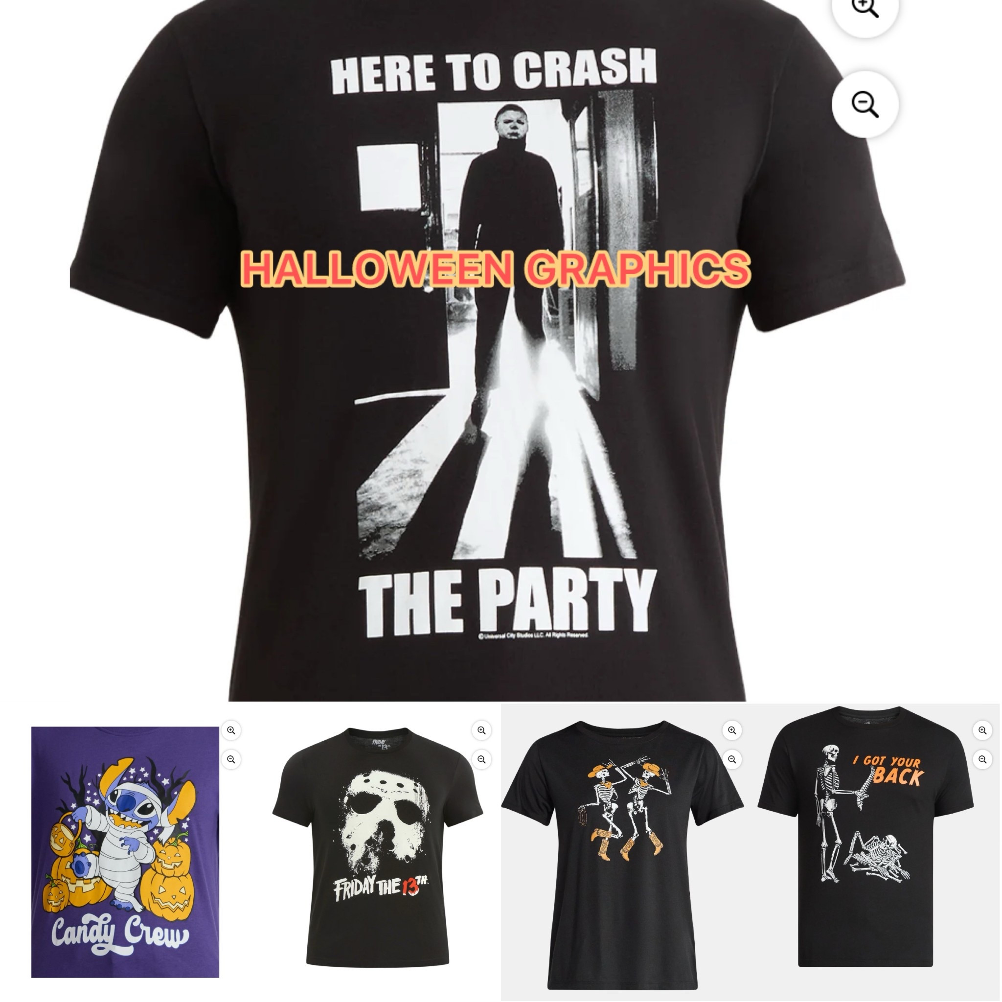 These Halloween graphic t shirts are spooky and calling my name! Who else loves Halloween shirts? 

#LTKFamily #LTKStyleTip #LTKHalloween