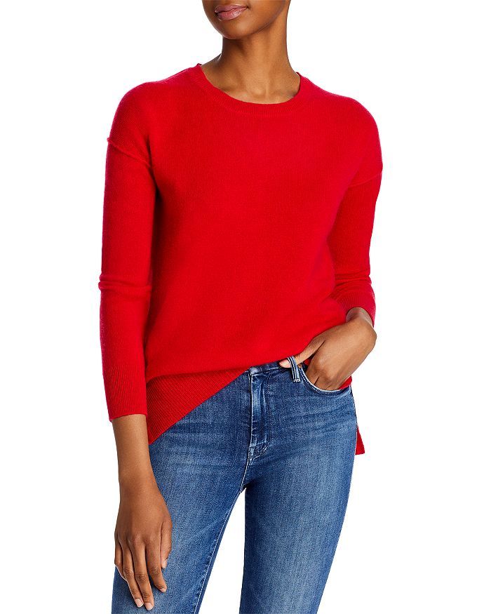 AQUA Cashmere
            
    
                    
                        High Low Cashmere Sw... | Bloomingdale's (US)