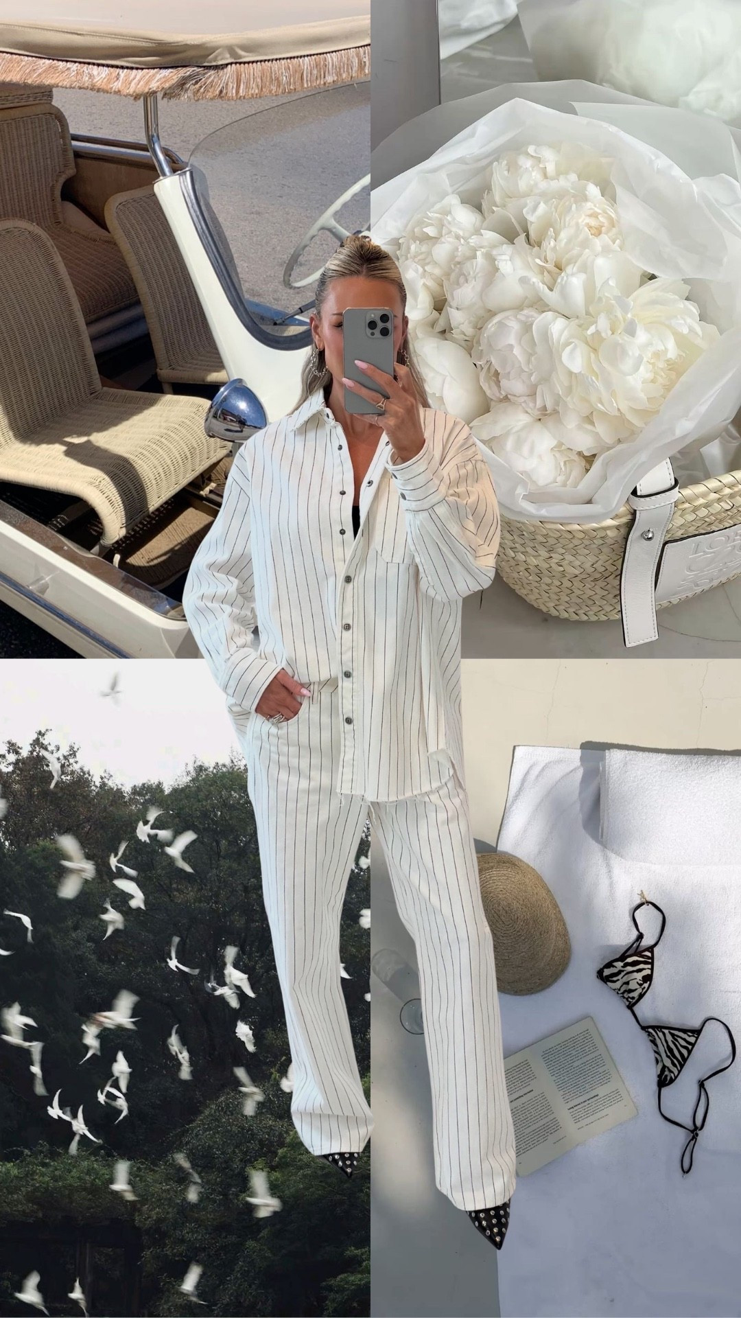 Matching striped set for spring 🕊️

#LTKSpringSale #LTKootd