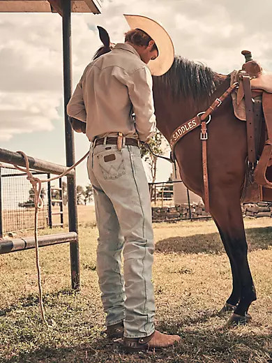 Wrangler® Cowboy Cut® Original Fit Jean in Bleach | Wrangler