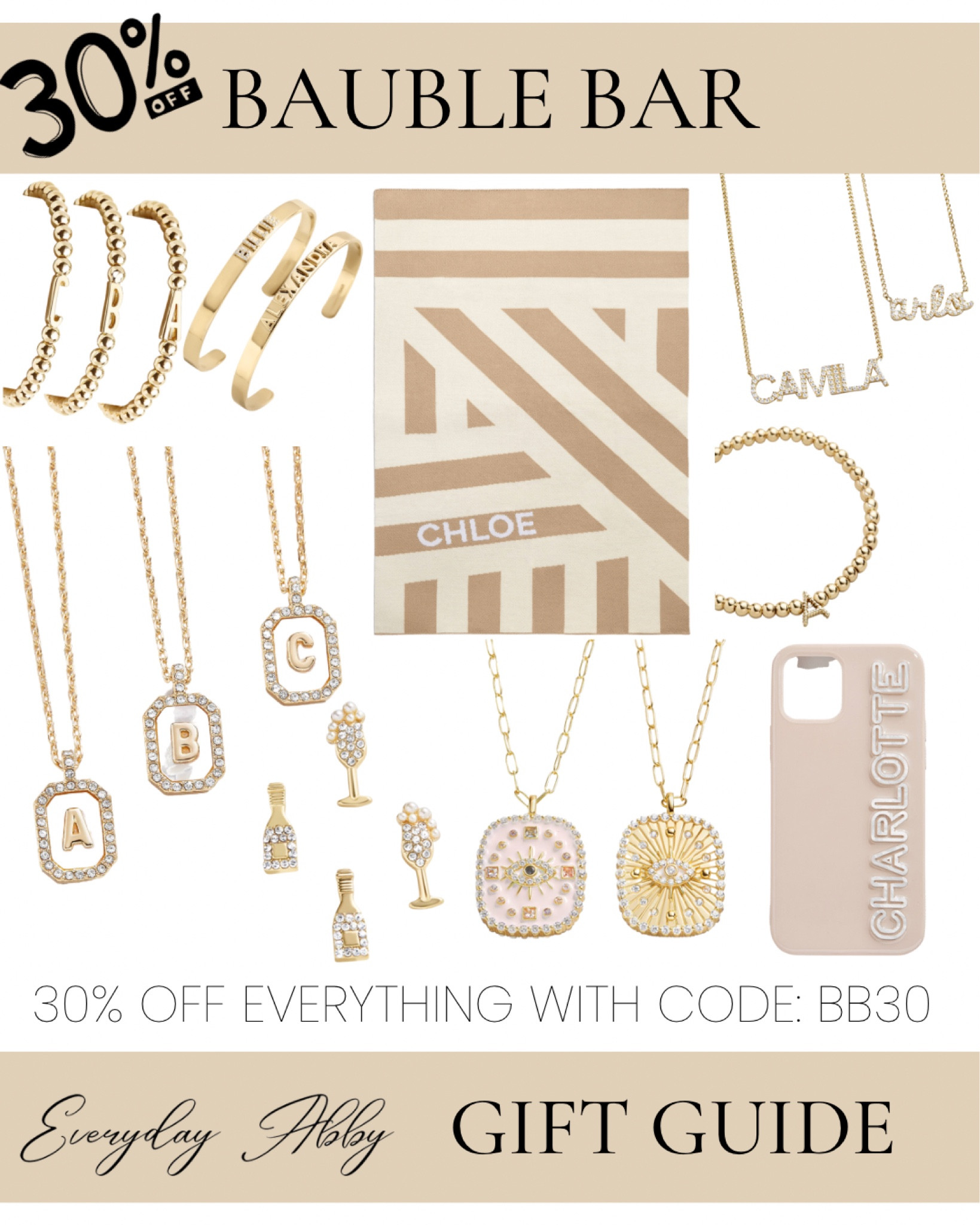 Bauble bar 30% OFF Black Friday Sale

#LTKHoliday #LTKGiftGuide #LTKsalealert