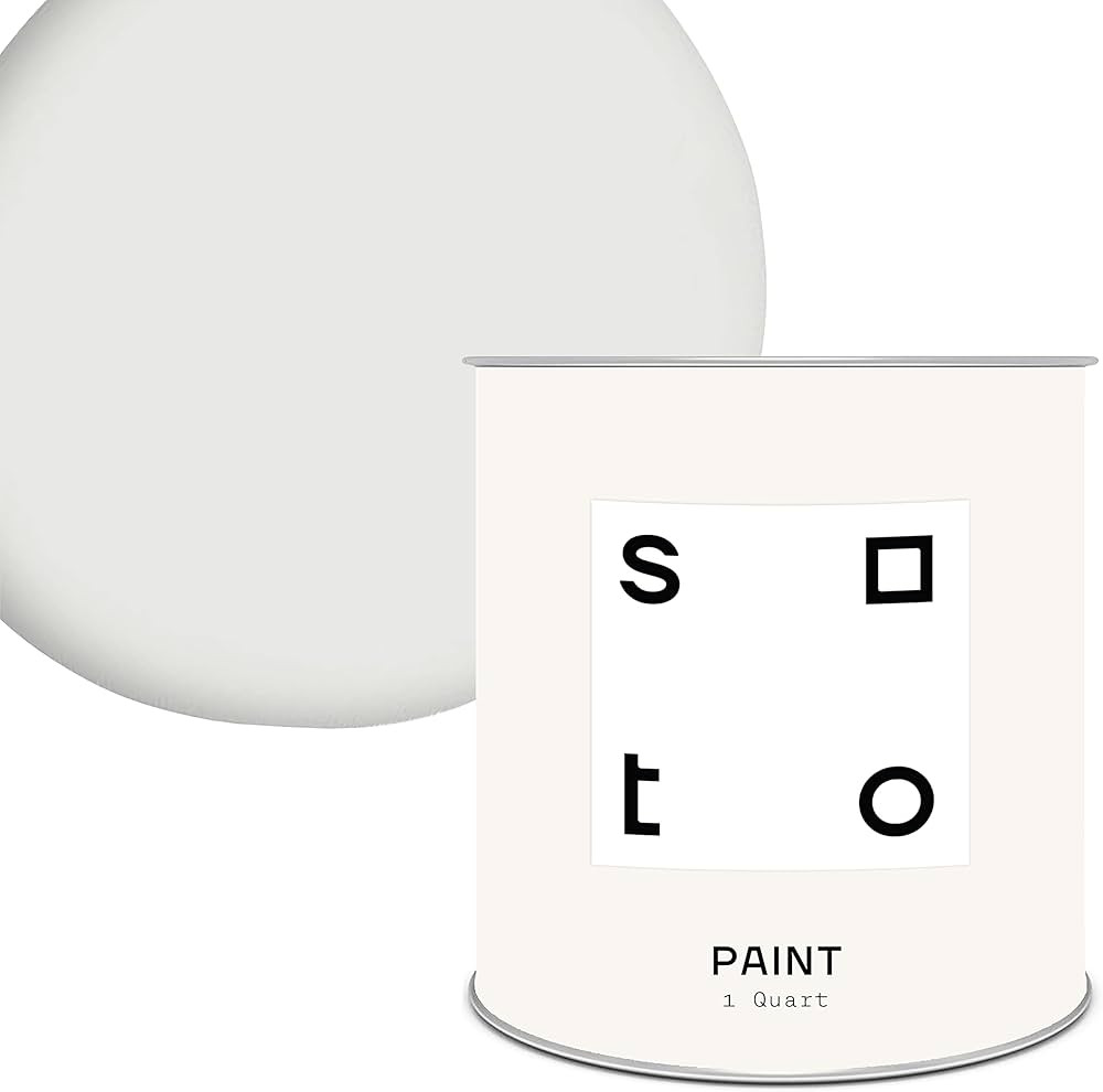 soto Gray All-In-One House + Furniture Paint, Matte Finish (No. 72 Hasami Grey) — 1 Quart of Pa... | Amazon (US)