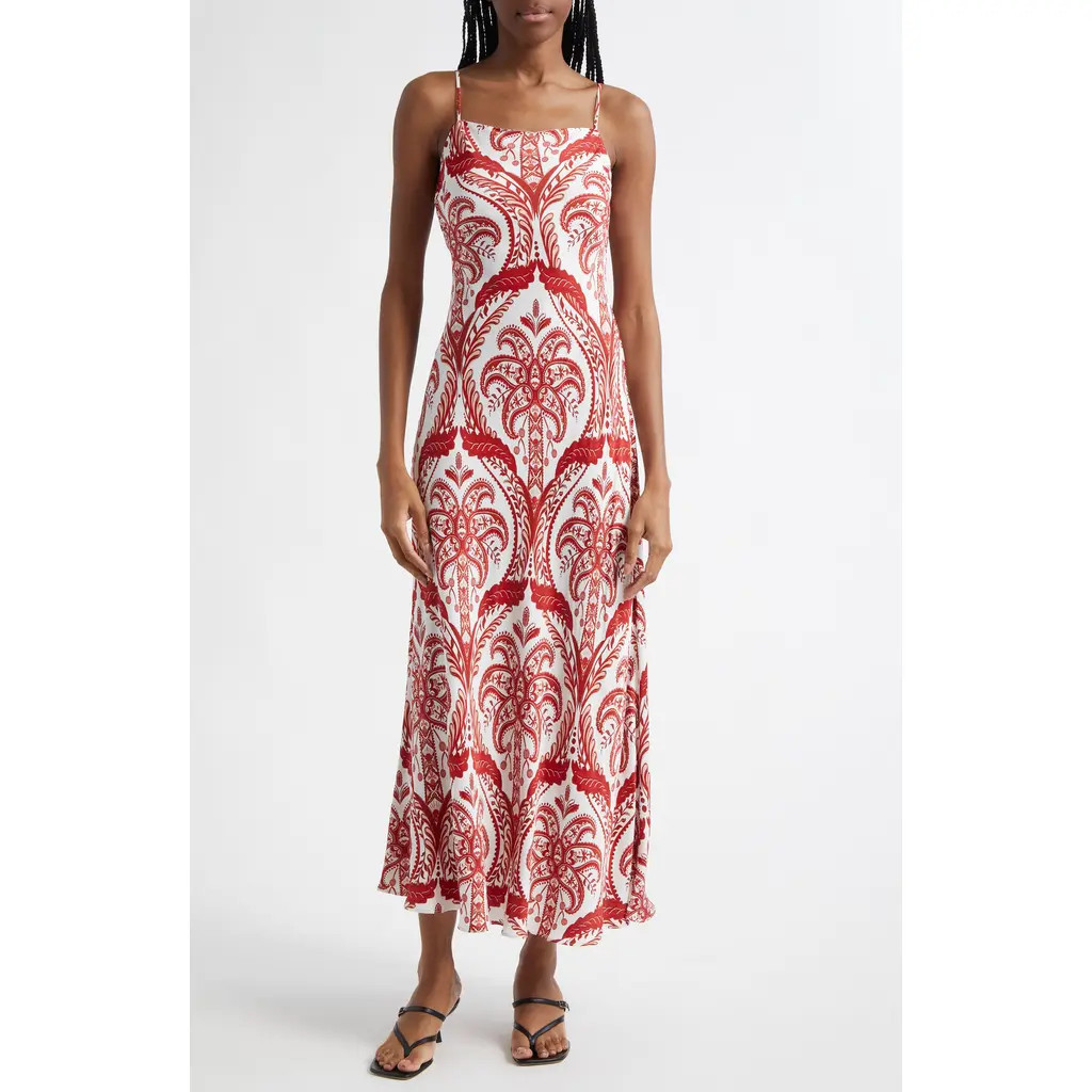FARM Rio Tropical Cameo Slipdress in Off White at Nordstrom Rack, Size Small | Nordstrom Rack