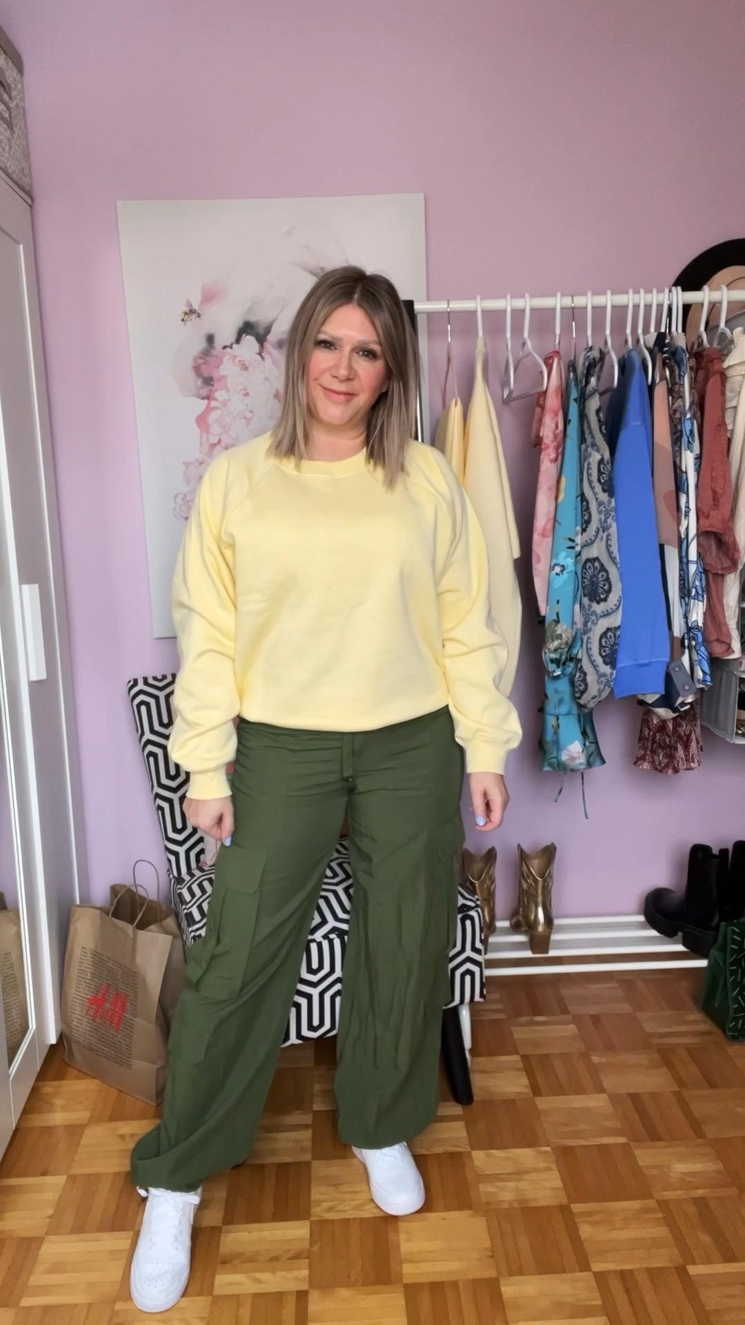 3-3-3 METHOD ~ spring transition inspo 🌷

Yellow Sweatshirt Medium | Denim Skirt Medium | Mom Jeans 29 | Striped Cardigan Medium 

#LTKstyletip #LTKSeasonal #LTKVideo
