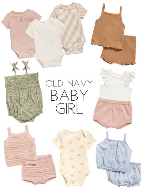 Summer basics and neutral finds at Old Navy for baby girl! 

#LTKbaby #LTKsalealert #LTKbump