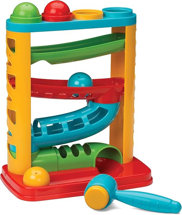 Infantino Bop & Drop Ball Tower - STEAM Educational Play, Hand-Eye Coordination Skills, and Cause... | Amazon (CA)