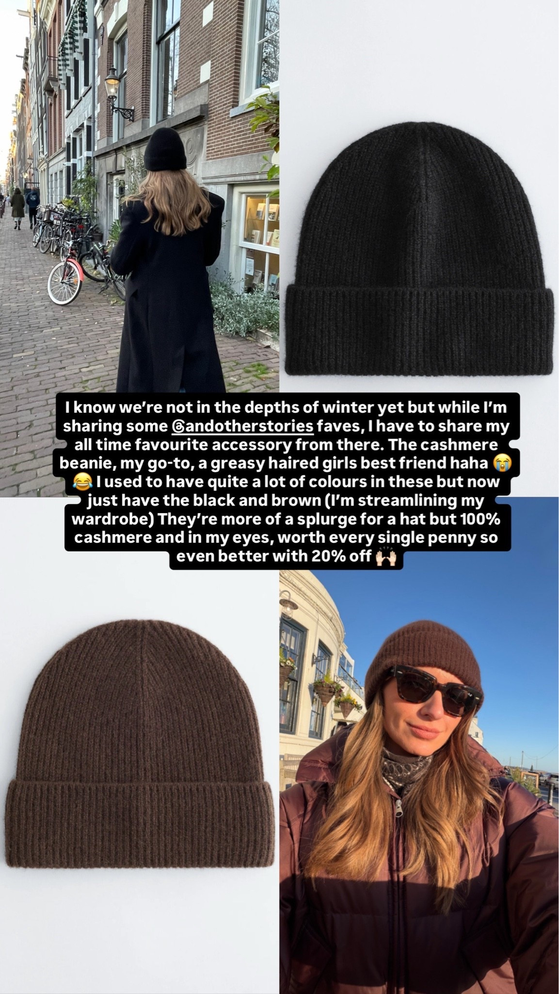 My all time favourite accessor from & other stories the cashmere beanie 




AD