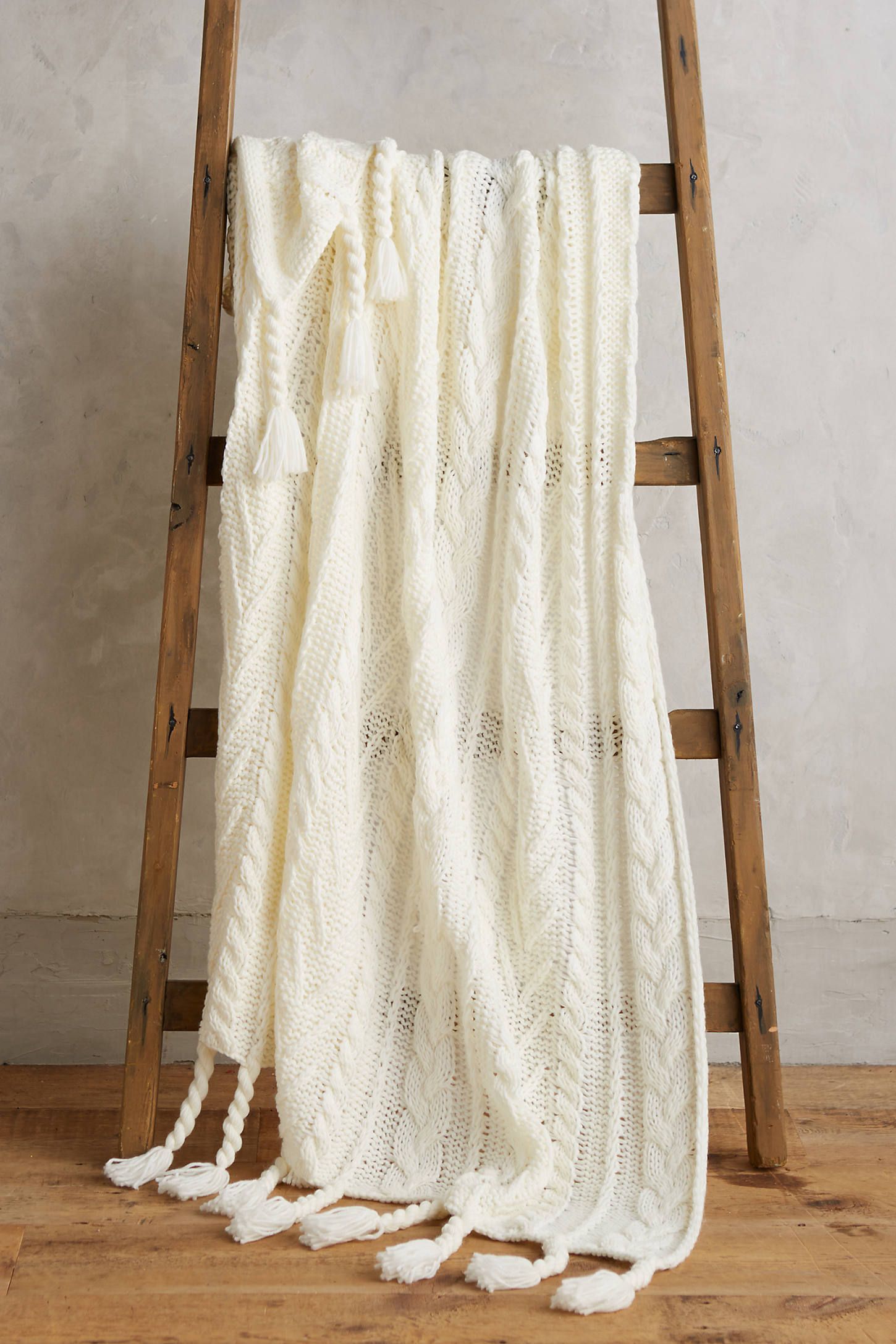 Tasseled Borlas Throw | Anthropologie (US)