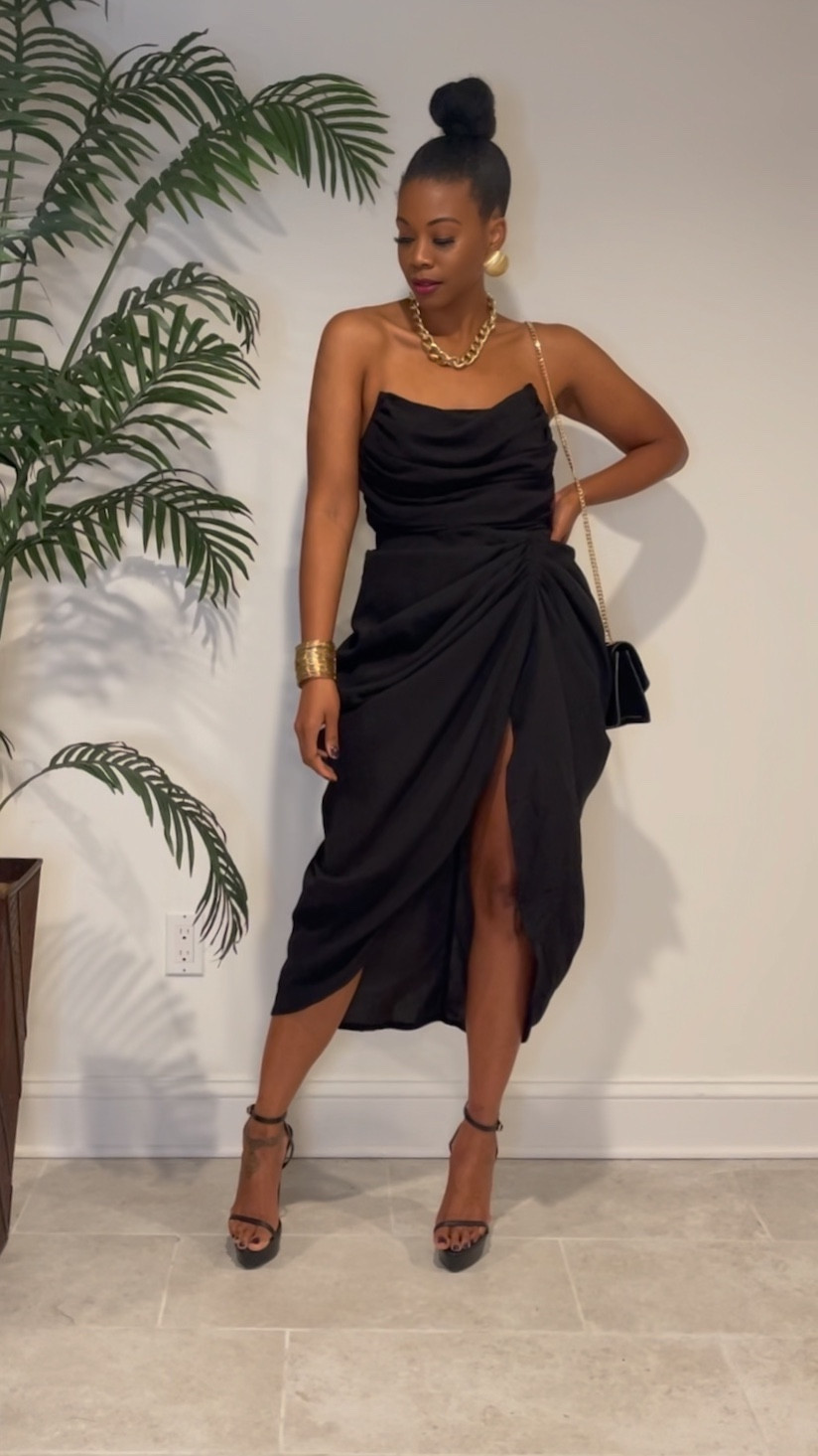 Pretty Little Thing Holiday dress ideas 🖤wearing sz 6

#LTKHoliday #LTKfindsunder100 #LTKwedding