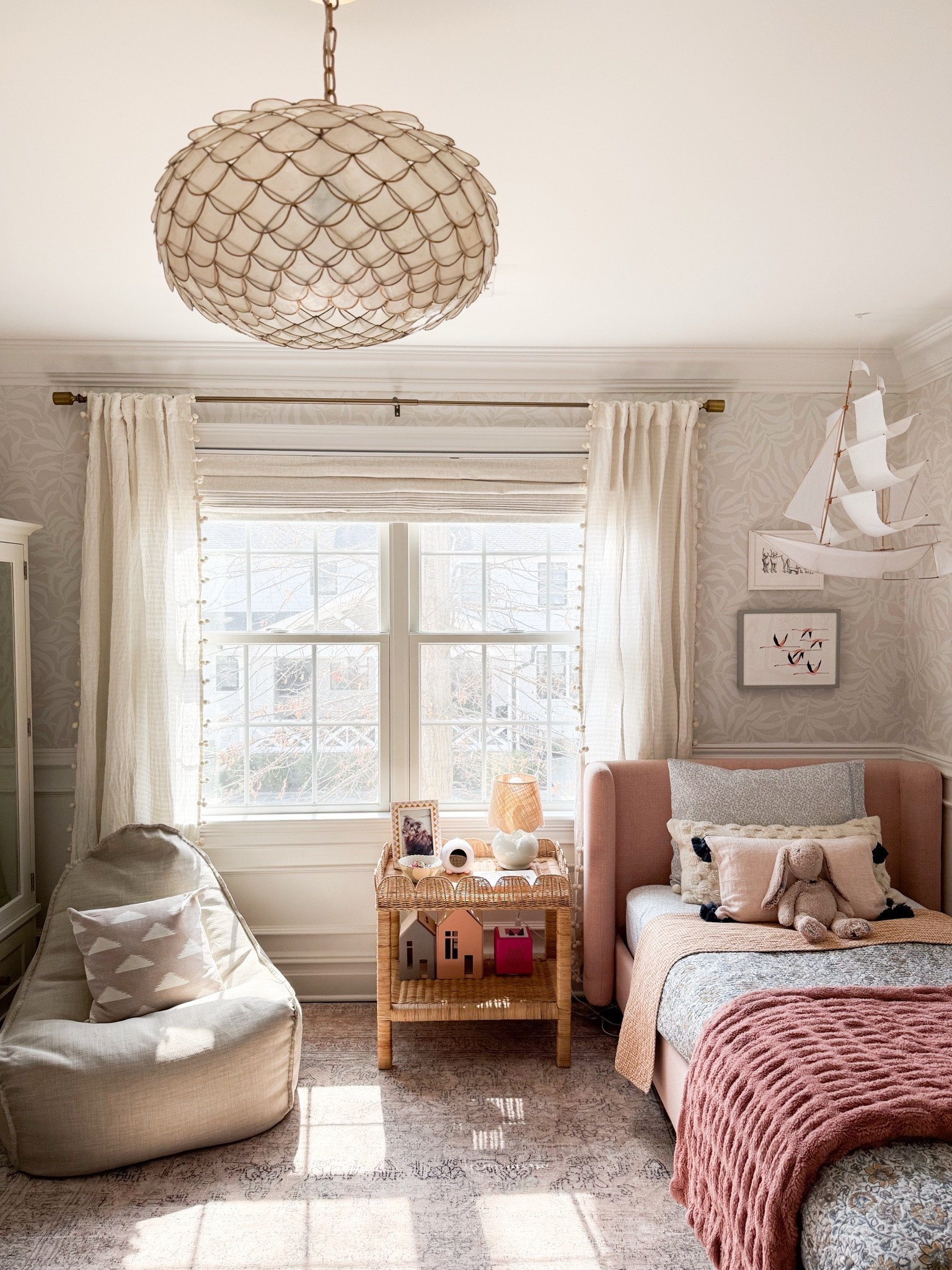 A whimsical girl’s bedroom ✨

Ava’s capiz chandelier, scalloped bedside table, pillows, bedding and toy storage baskets are all on sale and you can use my code GIRLONTHEHUDSON for a discount on all of her gallery wall art!

#LTKSaleAlert #LTKHome #LTKKids