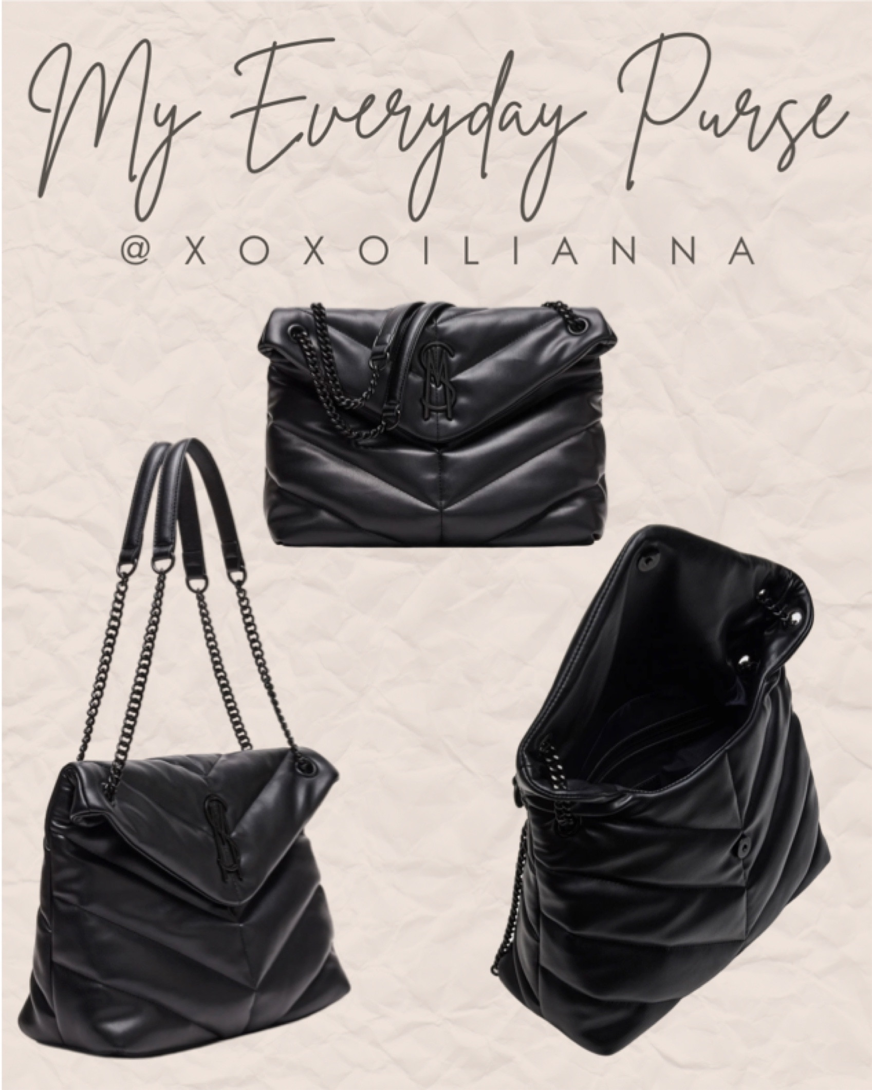 BRITTA BAG BLACK curated on LTK