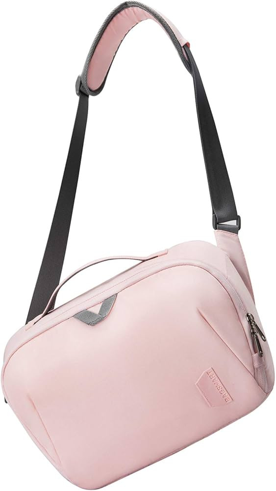 BAGSMART DSLR Camera Bag, Waterproof Crossbody Camera Case with Padded Shoulder Strap, Anti-Theft... | Amazon (US)