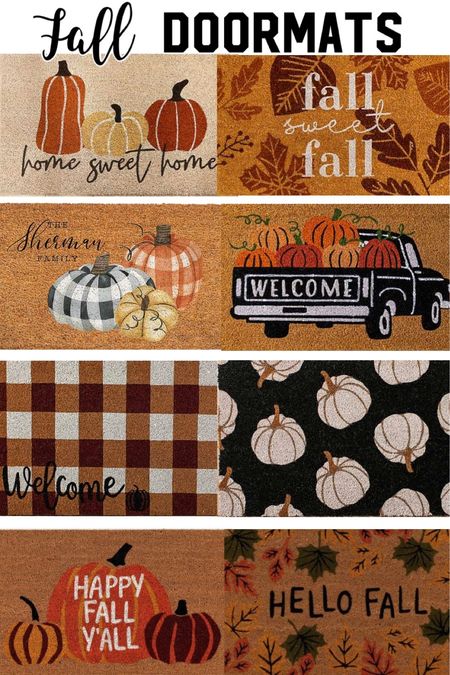 Fall Doormats! 