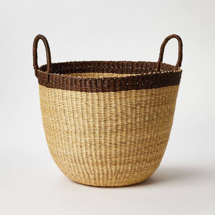 Round Elephant Grass Basket - Threshold™ designed with Studio McGee | Target