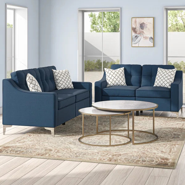 Sebastian 2 Piece Living Room Set | Wayfair Professional