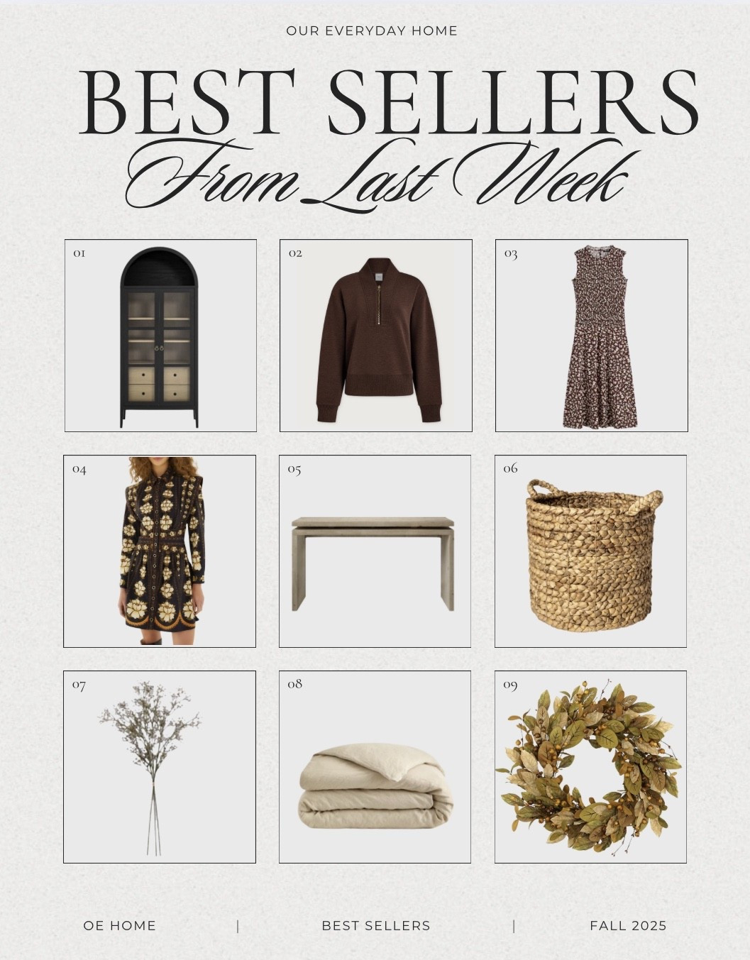 Last week’s best sellers are cozy, neutral, and timeless—just the way we like it 🍂

Home decor 
Fall fashion 
Fall home 

#LTKSaleAlert #LTKHome #LTKStyleTip