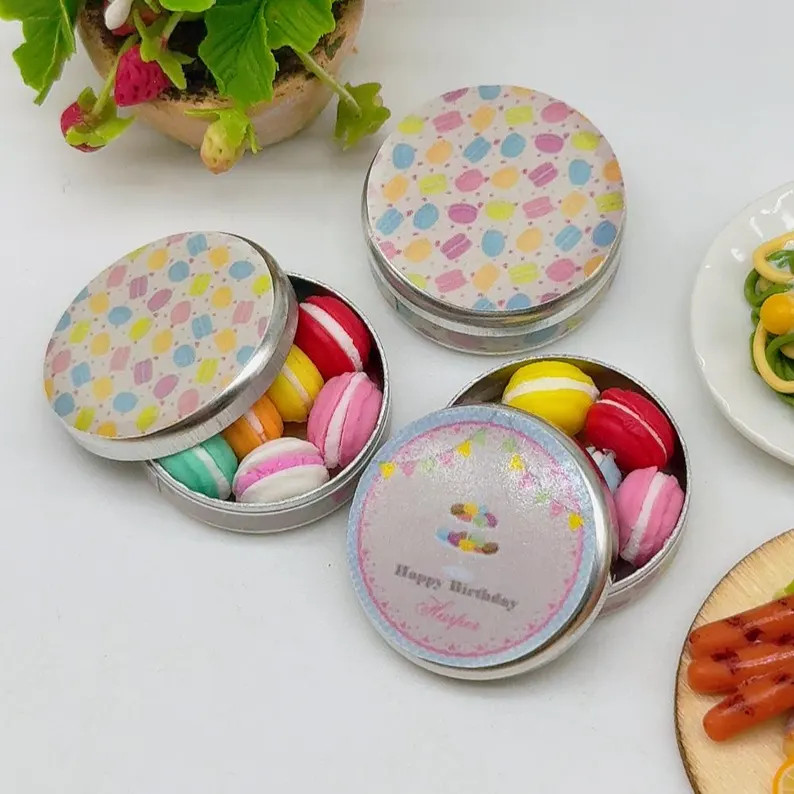 Miniature Macarons Set - Dollhouse Food, 1:12 Scale | Etsy (US)