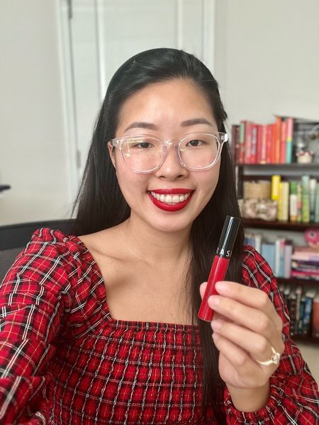 Really liking this liquid lipstick I picked up during Sephora sale! It’s in shade Always Red and 30% off currently.
 
My red tartan dress from Old Navy is 40% off right now! I’ve been wearing it multiple times a week since I got it.

#LTKHoliday #LTKsalealert #LTKbeauty