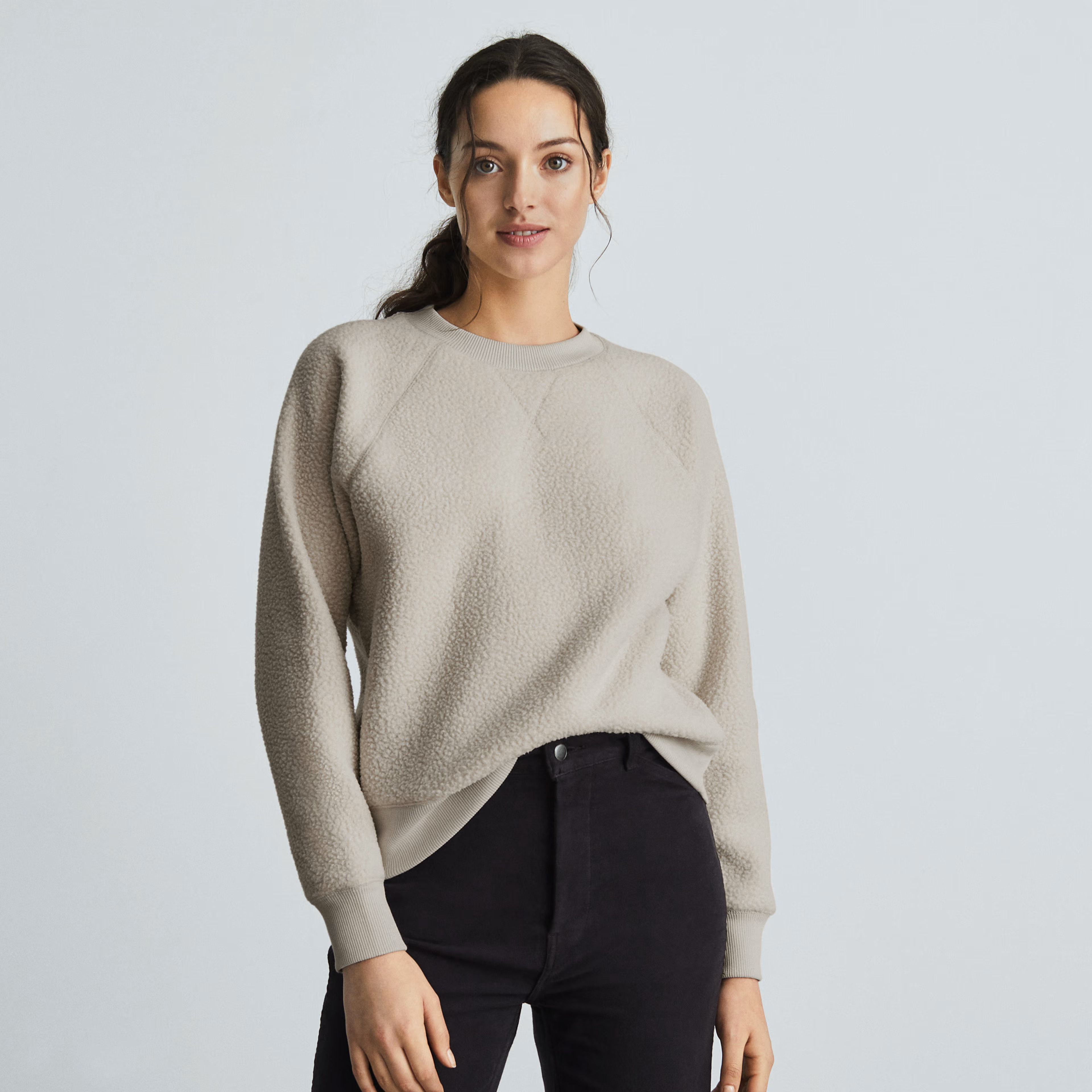 The ReNew Fleece Raglan Sweatshirt | Everlane