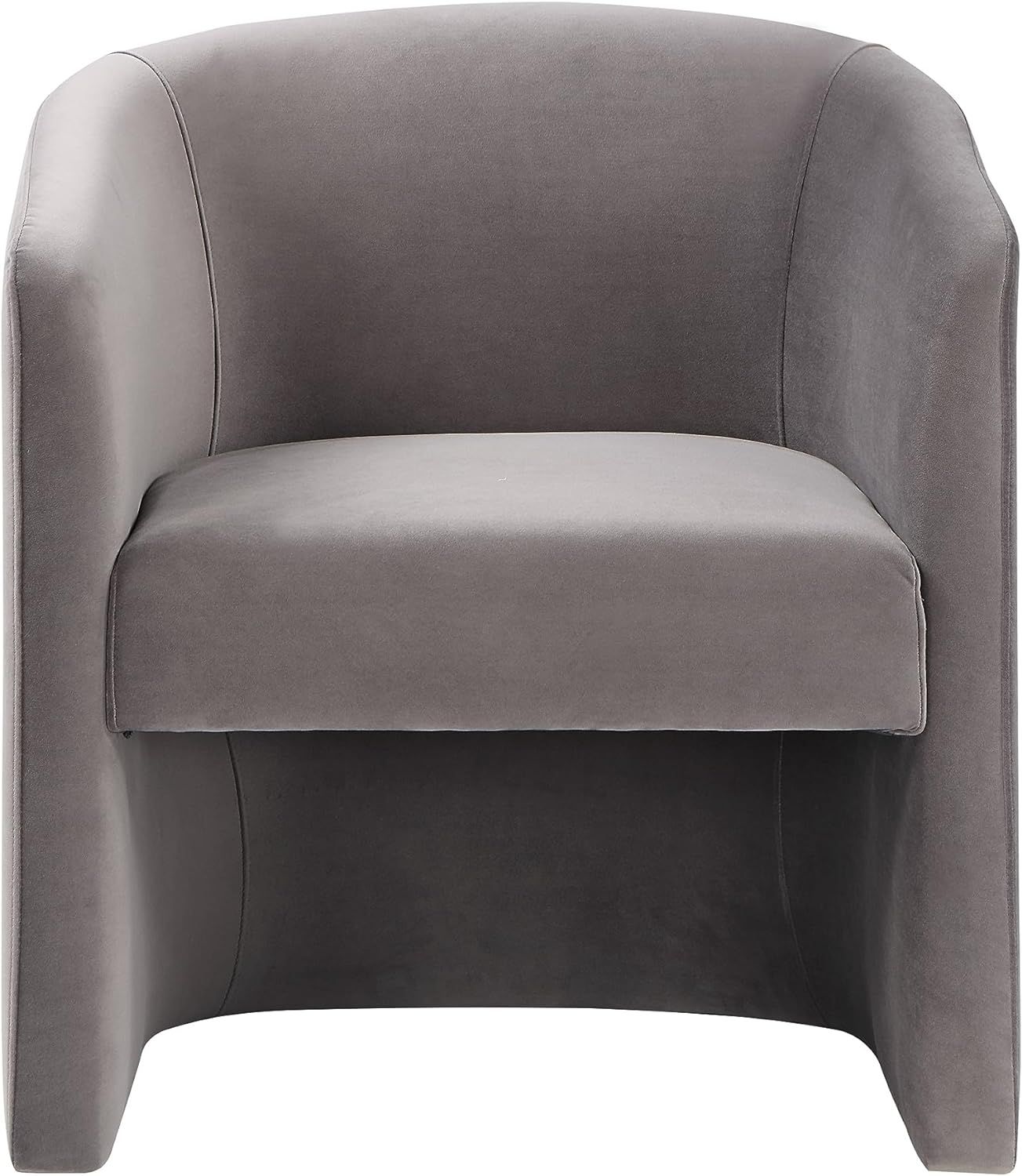 Iris Upholstered Accent Chair, Fog | Amazon (US)