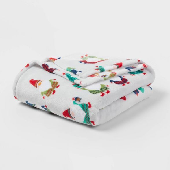 Twin/Twin XL Value Plush Holiday Print Bed Blanket - Wondershop™ | Target
