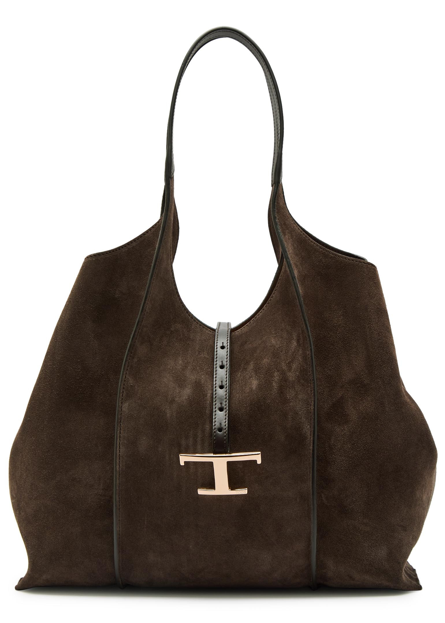 T-plaque suede tote | Harvey Nichols