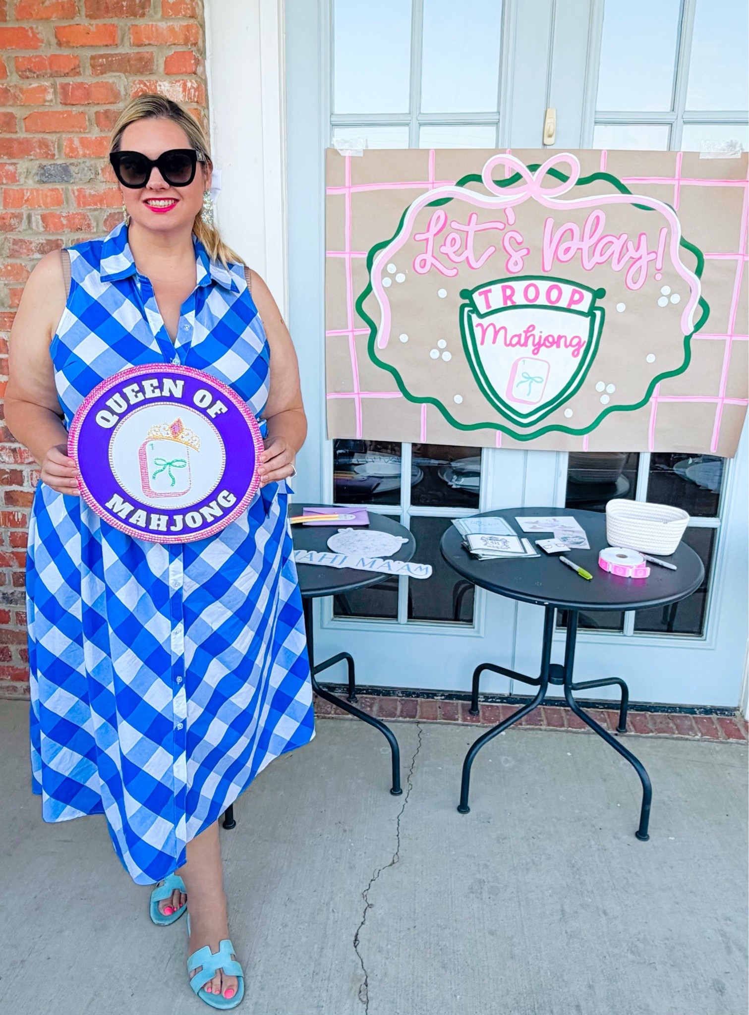 An easy summer dress for mahjong on the patio and it’s on major sale  🙌 Although this one is roomy in the hips I am wearing an xxl to accommodate my bust

#LTKootd #LTKPlusSize #LTKMidsize