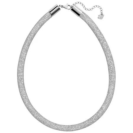 Swarovski Stardust Deluxe Clear Crystal Fishnet Tube Necklace for Women 5180944 | Walmart (US)