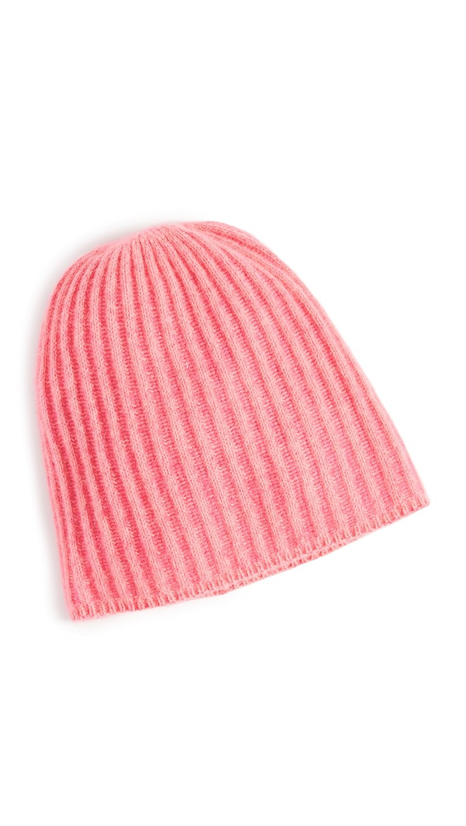 Cashmere Rib Stitch Beanie | Shopbop