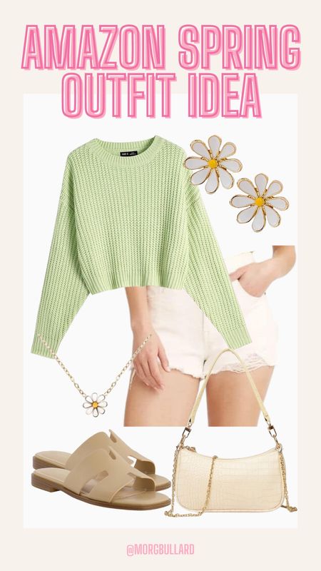 Amazon Spring Outfit | Amazon Spring Fashion | Amazon Outfit Idea | Spring Sweater | Spring Looks 

#LTKfindsunder100 #LTKstyletip #LTKfindsunder50