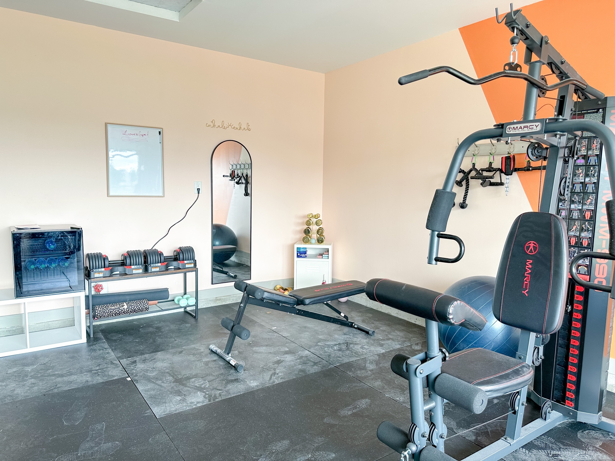 Diy home gym. 

#LTKhome #LTKSale #LTKfitness