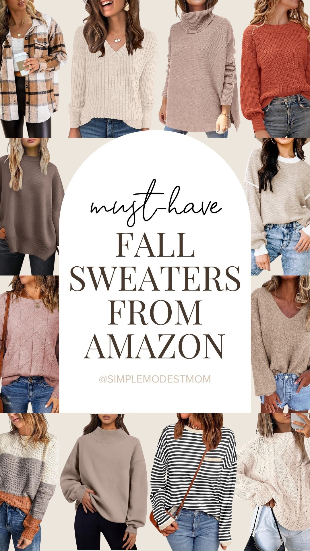 Nothing says fall like cozy sweaters—and Amazon has SO many cute + affordable options right now! From chunky knits to slouchy pullovers, I rounded up 12 sweaters you’ll want on repeat this season. Perfect for layering, school drop-offs, coffee runs, or dressing up with denim + boots.

Shop all 12 fall sweaters linked here! ✨
#LTKFallStyle #AmazonFashionFinds #FallSweaterWeather #MomStyleInspo

#LTKSeasonal #LTKStyleTip #LTKFindsUnder50
