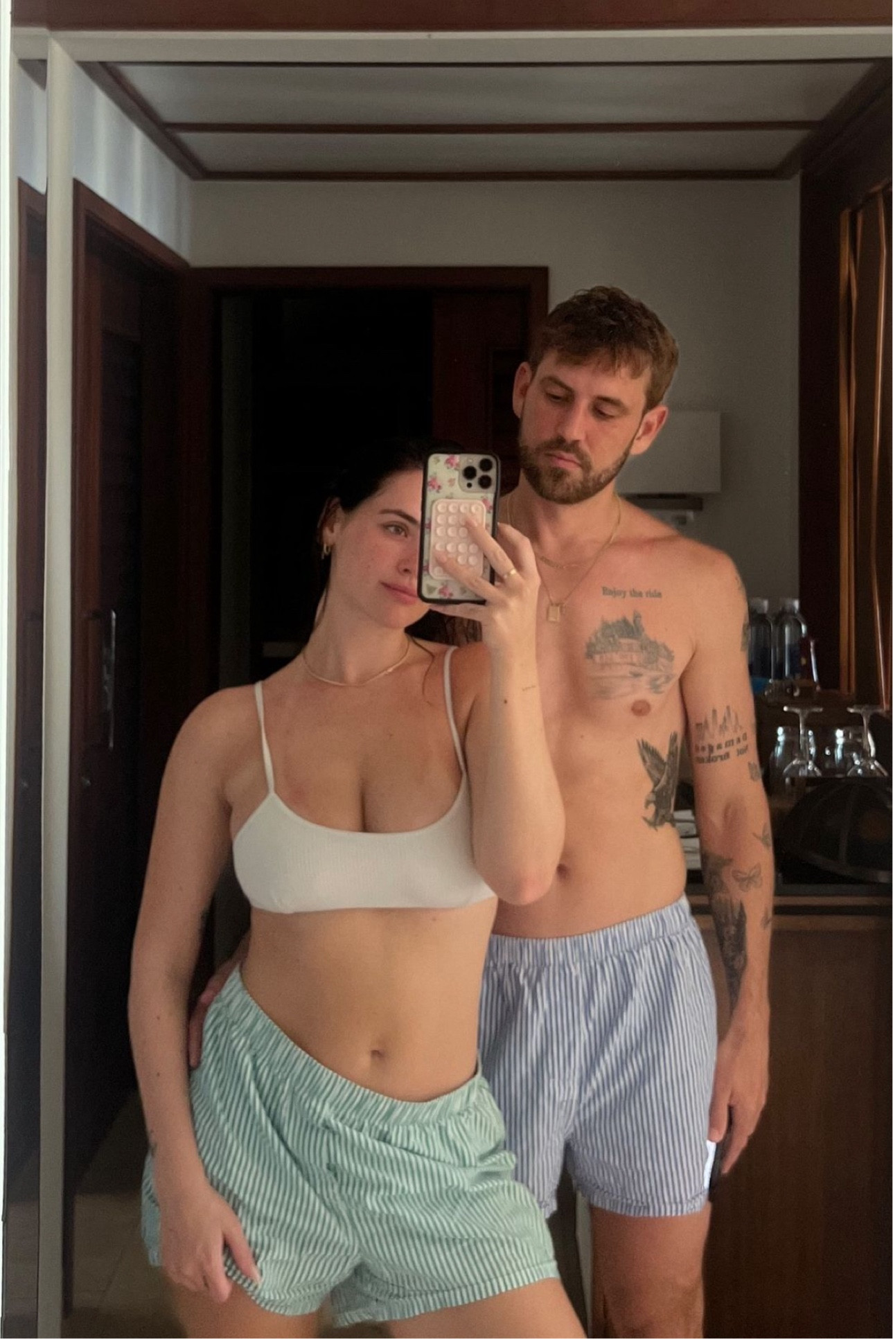 mornings in boxer shorts 

#LTKStyleTip