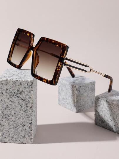 Oversized Frame Fashion Glasses | SHEIN