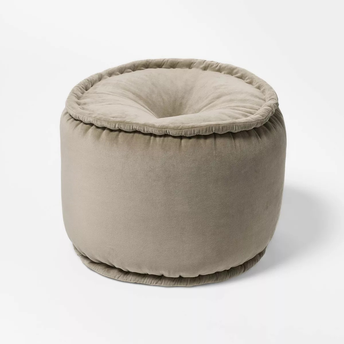 Cotton Velvet Pouf - Threshold™ designed with Studio McGee | Target