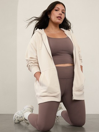 Forever Fleece Oversized Full Zip | Athleta